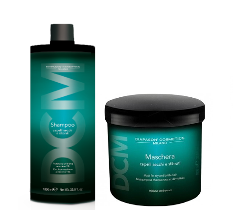 Diapason Szampon + maska do włosów suchych ZESTAW 2x1000ml