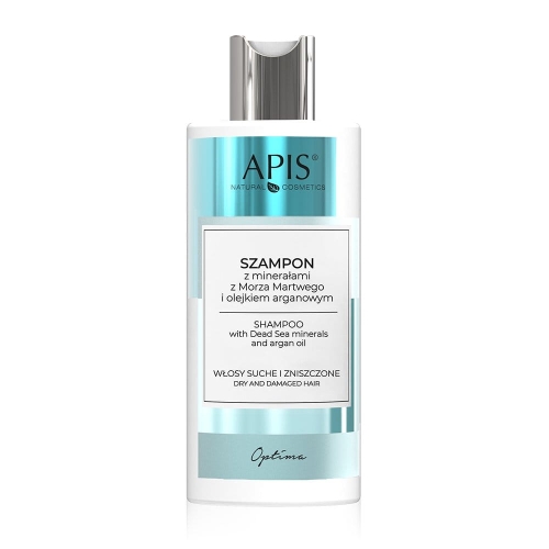 Apis Optima Szampon z minerałami z Morza Martwego i olejkiem arganowym 300ml