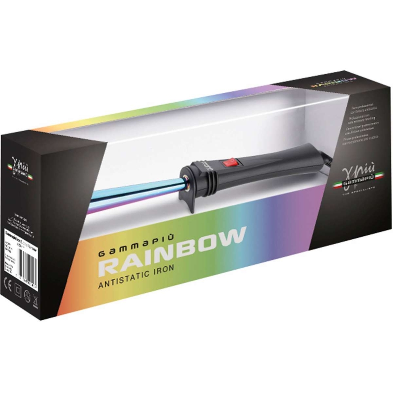Gamma Piu Iron Reverse Konic  rainbow lokówka odwrócony stożek1.jpg