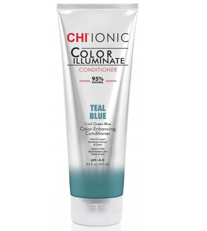 Chi Ionic Color Illuminate odżywka koloryzująca Turkusowy.jpg