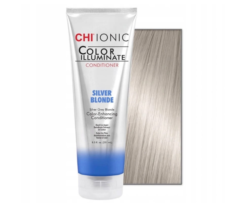 Chi Ionic Color Illuminate odżywka koloryzująca Srebrny blond 251ml.jpg