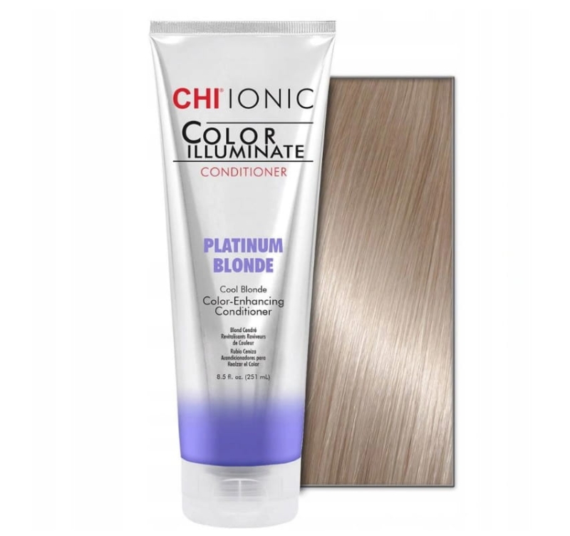 Chi Ionic Color Illuminate odżywka koloryzująca Platynowy blond 251ml.jpg