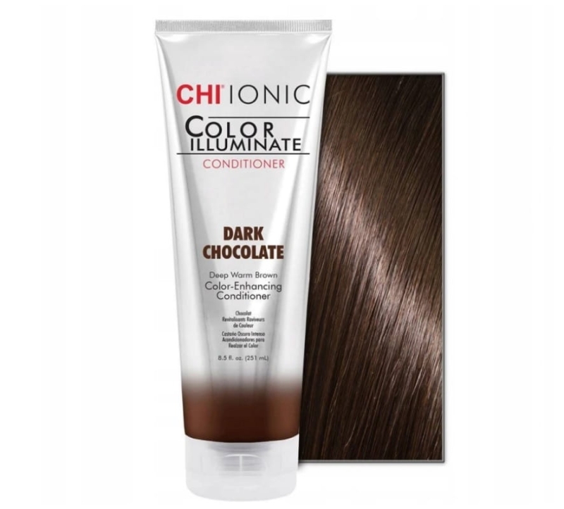 Chi Ionic Color Illuminate odżywka koloryzująca Gorzka czekolada 251ml.jpg