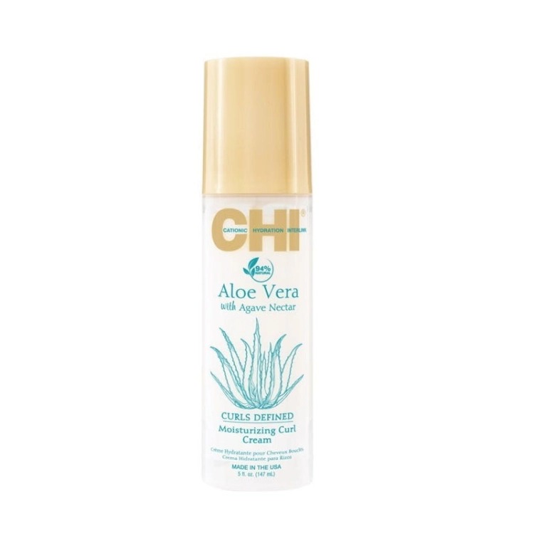 CHI Aloe Vera Krem nawilżający do loków 147ml.jpg