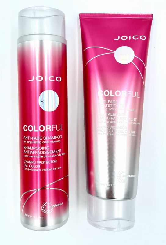 Joico colorful anti-fade Zestaw do włosów farbowanych odżywka 250ml i szampon 300ml