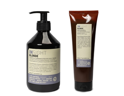 Insight Blonde Zestaw do włosów blond Szampon 400ml i maska 250ml.jpg