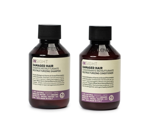 Insight Damaged Hair Zestaw do włosów zniszczonych szampon 100ml odżywka 100ml.jpg
