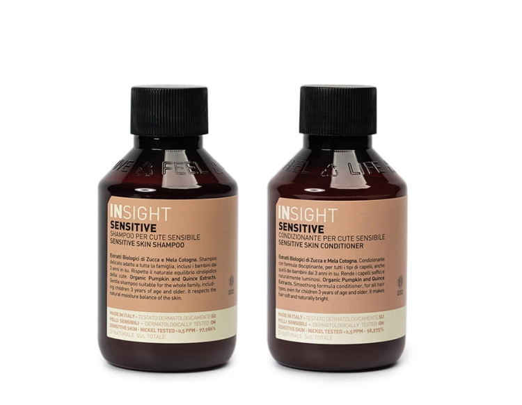 Insight Sensitive Skin Zestaw do wrażliwej skóry głowy Szampon 100ml i odżywka 100ml.jpg