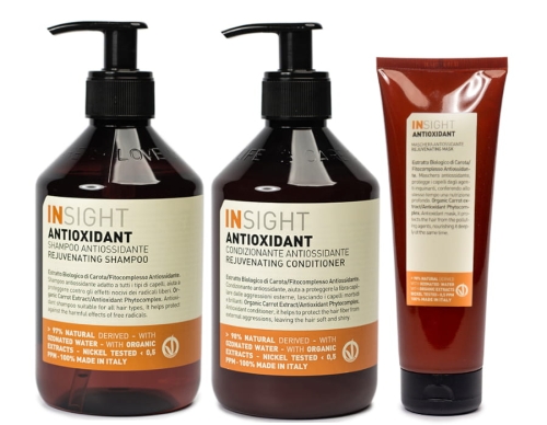 Insight Antioxidant Zestaw odmładzający do włosów szampon 400ml odżywka 400ml maska 250ml.jpg