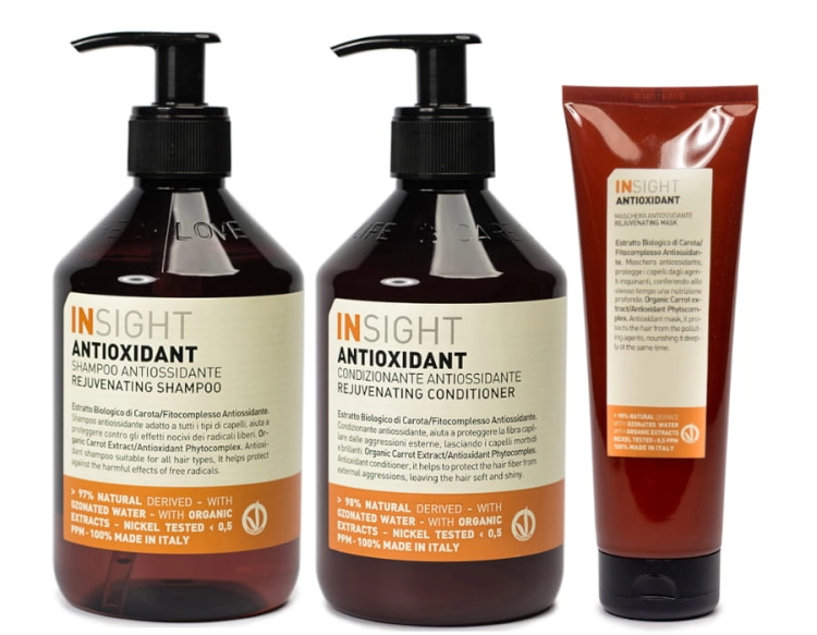 Insight Antioxidant Zestaw odmładzający do włosów szampon 400ml odżywka 400ml maska 250ml.jpg