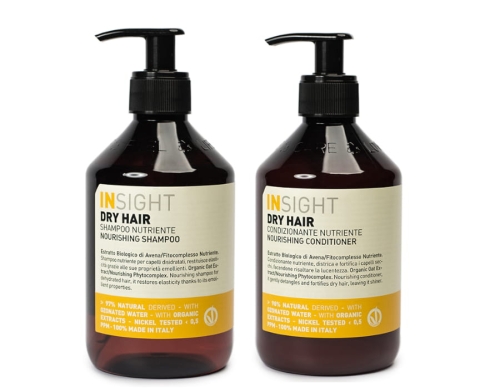 Insight Dry Hair Zestaw do włosów suchych szampon 400ml odżywka 400ml.jpg