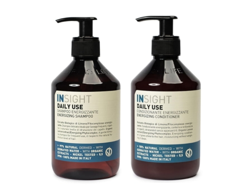 Insight Daily Use Zestaw do codziennej pielęgnacji włosów szampon 400ml  odżywka 400ml.jpg