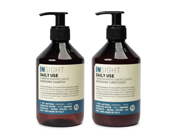 Insight Daily Use Zestaw do codziennej pielęgnacji włosów szampon 400ml  odżywka 400ml.jpg