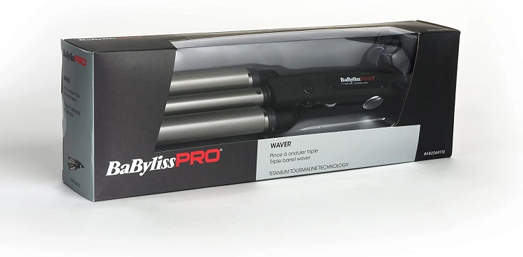Babyliss pro Potrójna falownica tytanowo-turmalinowa do włosów
