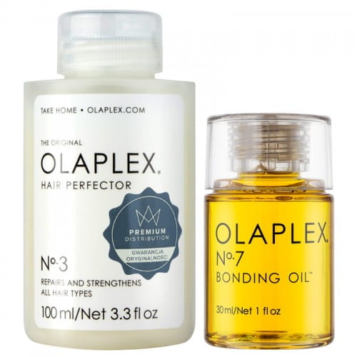 Olaplex zestaw odbudowujący do włosów no.3 maska odbudowa 100ml no.7 olejek 30ml.jpg