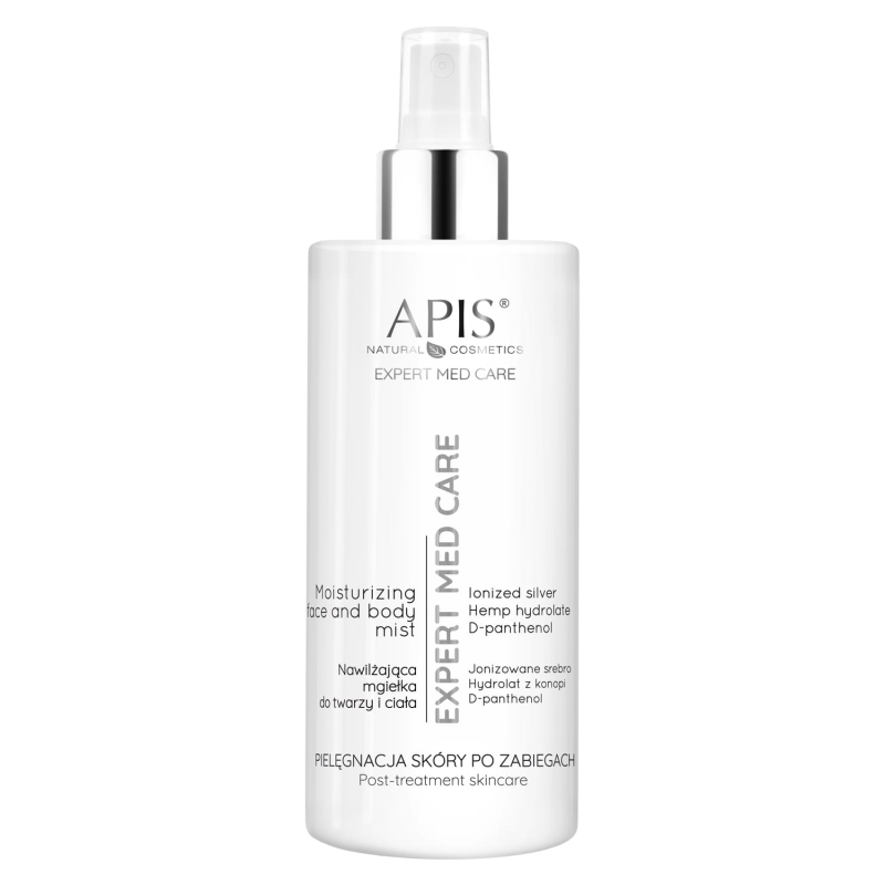 Apis expert med care Mgiełka nawilżająca do twarzy i ciała z jonizowanym srebrem 300ml.jpg