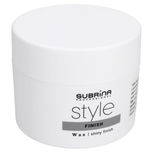 Subrina finish style wax Wosk nabłyszczający do włosów naturalne utrwalenie 100ml