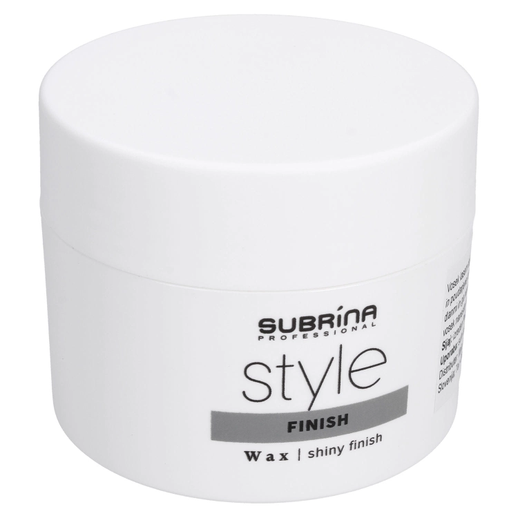 Subrina finish style wax Wosk nabłyszczający do włosów naturalne utrwalenie 100ml