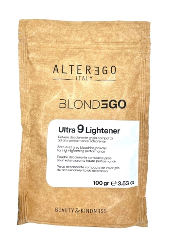 Alter ego ultra 9 lightener Niepylący rozjaśniacz do włosów do 9 tonów 100g