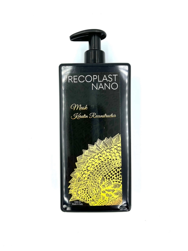 Recoplast Nano Keratin Maska wygładzająca do włosów po keratynowym prostowaniu 1000ml.jpg