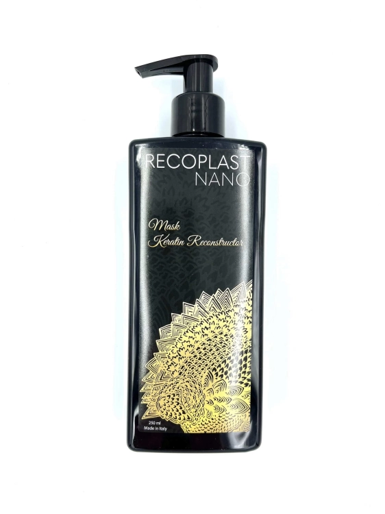 Recoplast Nano Keratin Mask Maska wygładzająca do włosów po keratynowym prostowaniu 250ml.jpg
