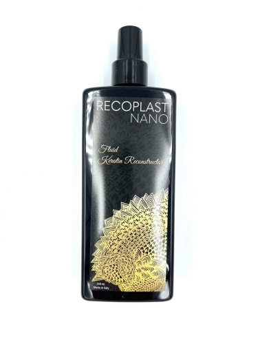 Recoplast Nano Keratin Fluid wygładzający do włosów suchych po keratynowym prostowaniu bez spłukiwania.jpg