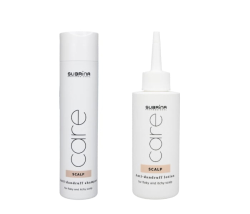Subrina scalp care Zestaw przeciwłupieżowy do włosów szampon 250ml lotion 150ml.jpg