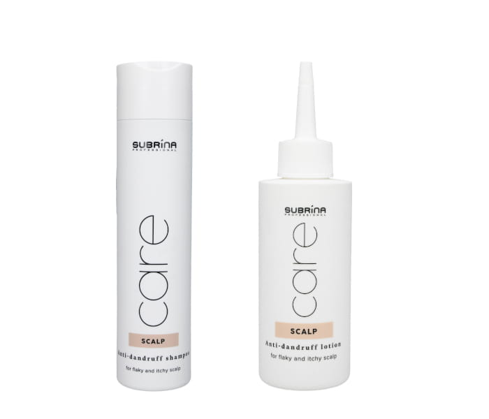 Subrina scalp care Zestaw przeciwłupieżowy do włosów szampon 250ml lotion 150ml.jpg