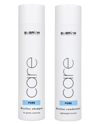 Subrina Pure Care Zestaw micelarny do włosów cienkich szampon 250ml odżywka 250ml.jpg
