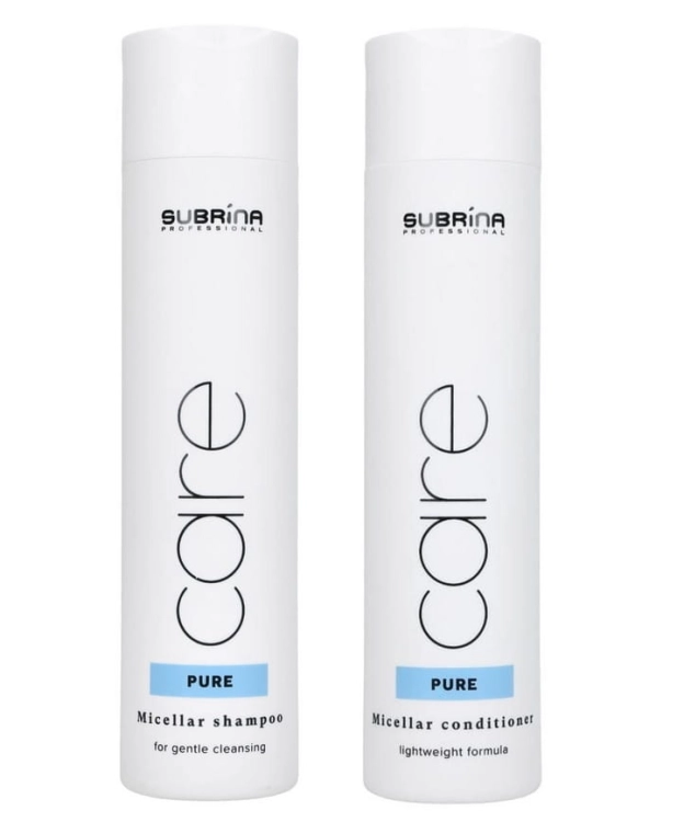 Subrina Pure Care Zestaw micelarny do włosów cienkich szampon 250ml odżywka 250ml.jpg
