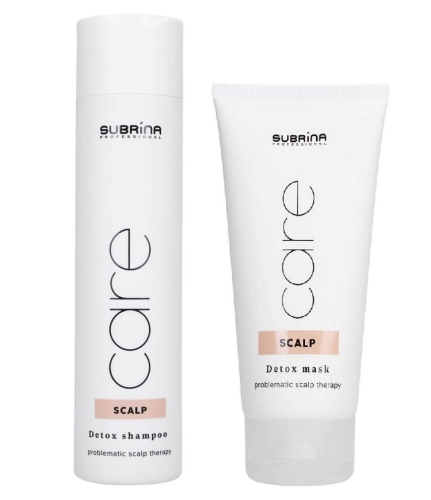 Subrina scalp detox Zestaw oczyszczający do włosów i skóry głowy szampon 250ml maska 150ml.jpg