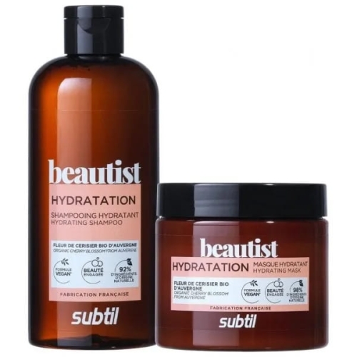 Subtil Beautist Zestaw nawilżający do włosów suchych szampon 300ml maska 250ml.jpg