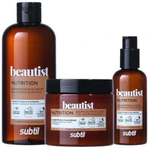 Subtil Beautist Zestaw regenerujący do włosów zniszczonych szampon 300ml maska 250ml krem 100ml.jpg