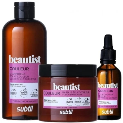Subtil Beautist Zestaw do włosów farbowanych szampon 300ml maska 250ml eliksir 50ml.jpg