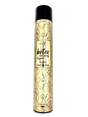 Wats Pro-f Botox Black Elegant mocny lakier do włosów.jpg