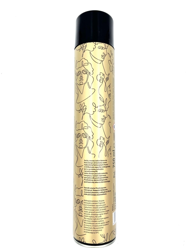 Wats Pro-f Botox Black Elegant mocny lakier do włosów 750ml.jpg