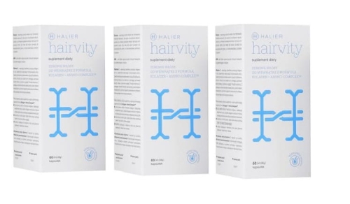 Halier Hairvity Suplement na mocne włosy dla kobiet 3x 60 kapsułek.jpg