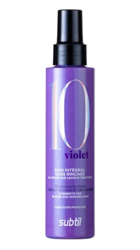 Subtil fioletowa odżywka do włosów blond bez spłukiwania 10w1 150ml.jpg