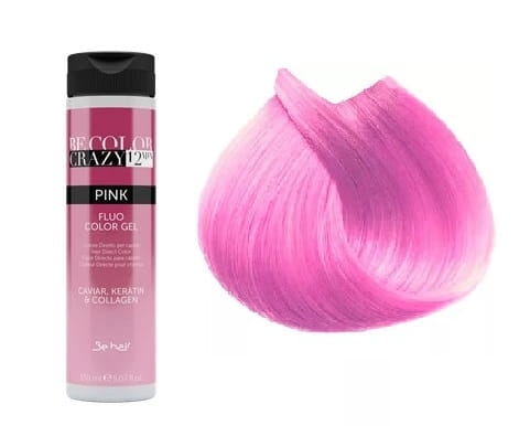 Be color crazy Pink Różowy toner do włosów.jpg