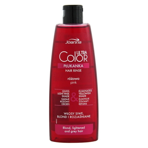 Joanna Płukanka do włosów Różowa 150ml.jpg