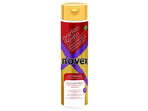 Novex brazilian keratin Odżywka wzmacniająca do włosów zniszczonych z keratyną 300ml.jpg