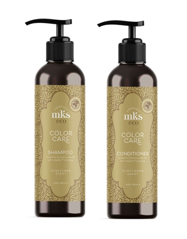 MKS eco Color care Zestaw do włosów farbowanych Szampon i odżywka 2x296ml.jpg