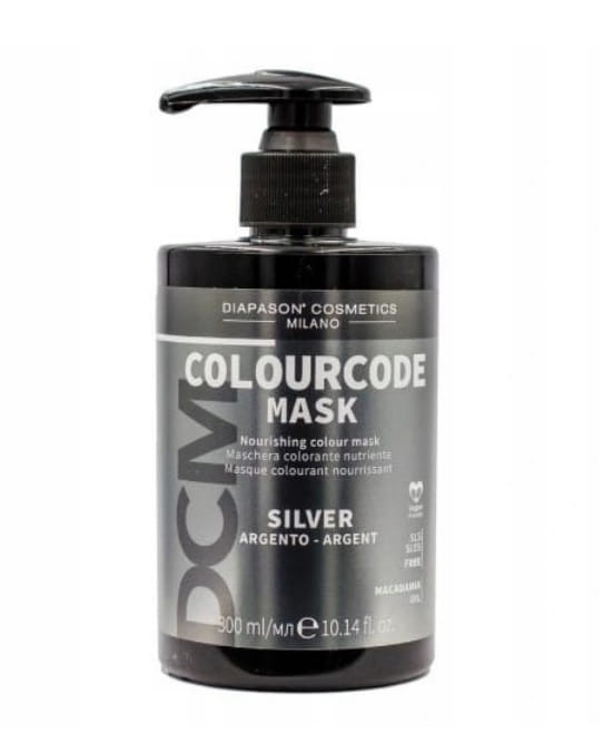 Diapason code Maska koloryzująca do włosów srebrna 300ml