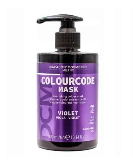 Diapason code Maska koloryzująca do włosów fioletowa 300ml