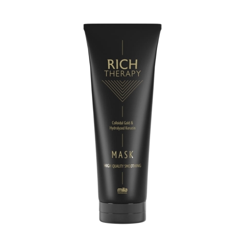 Mila Rich Therapy Maska odbudowująca z keratyną do włosów zniszczonych 250ml.jpg