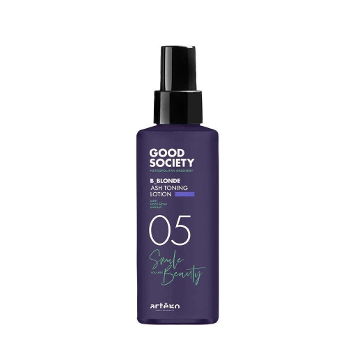 Artego goos society ash toning lotion spray tonujący do włosów blond 150ml.jpg