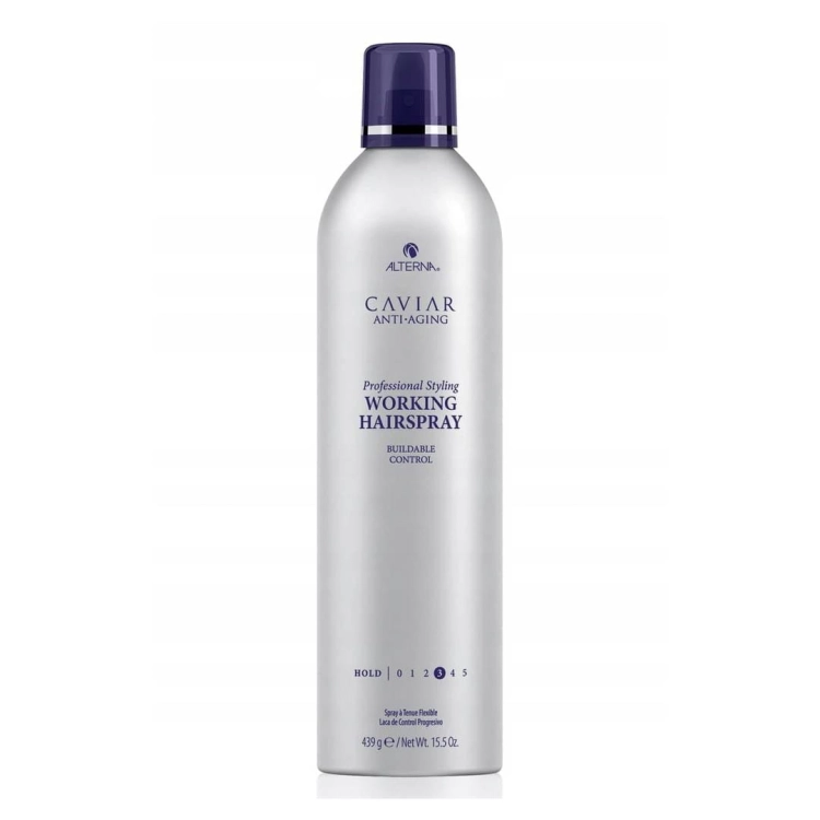 Alterna Caviar Working Spray elastyczny lakier do włosów 439g.jpg