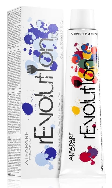 Alfaparf rEvolution BLUE - Niebieski toner, farba bez amoniaku 90ml