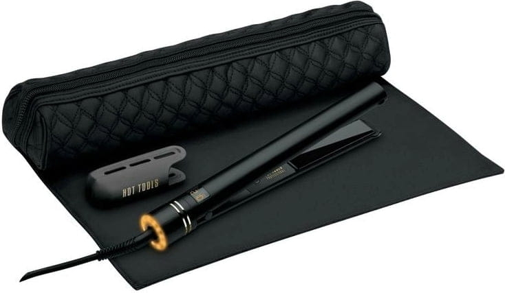 Hot Tools Prostownica do włosów 32mm z akcesoriami Evolve gold titanium