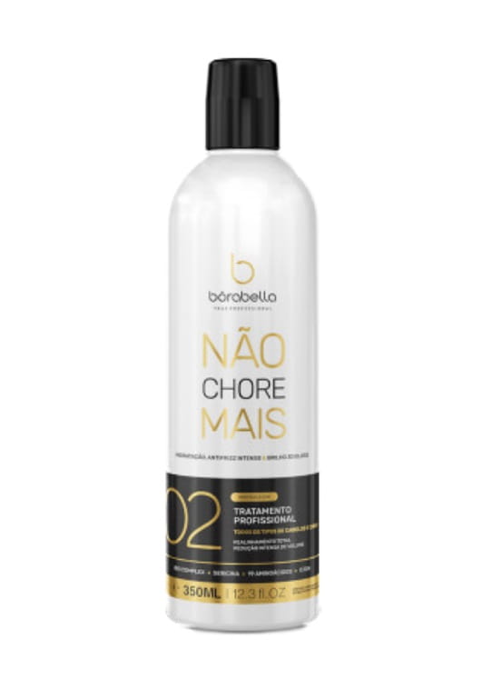Borabella not cry more nanoplastia Kuracja do prostowania włosów opornych 350ml